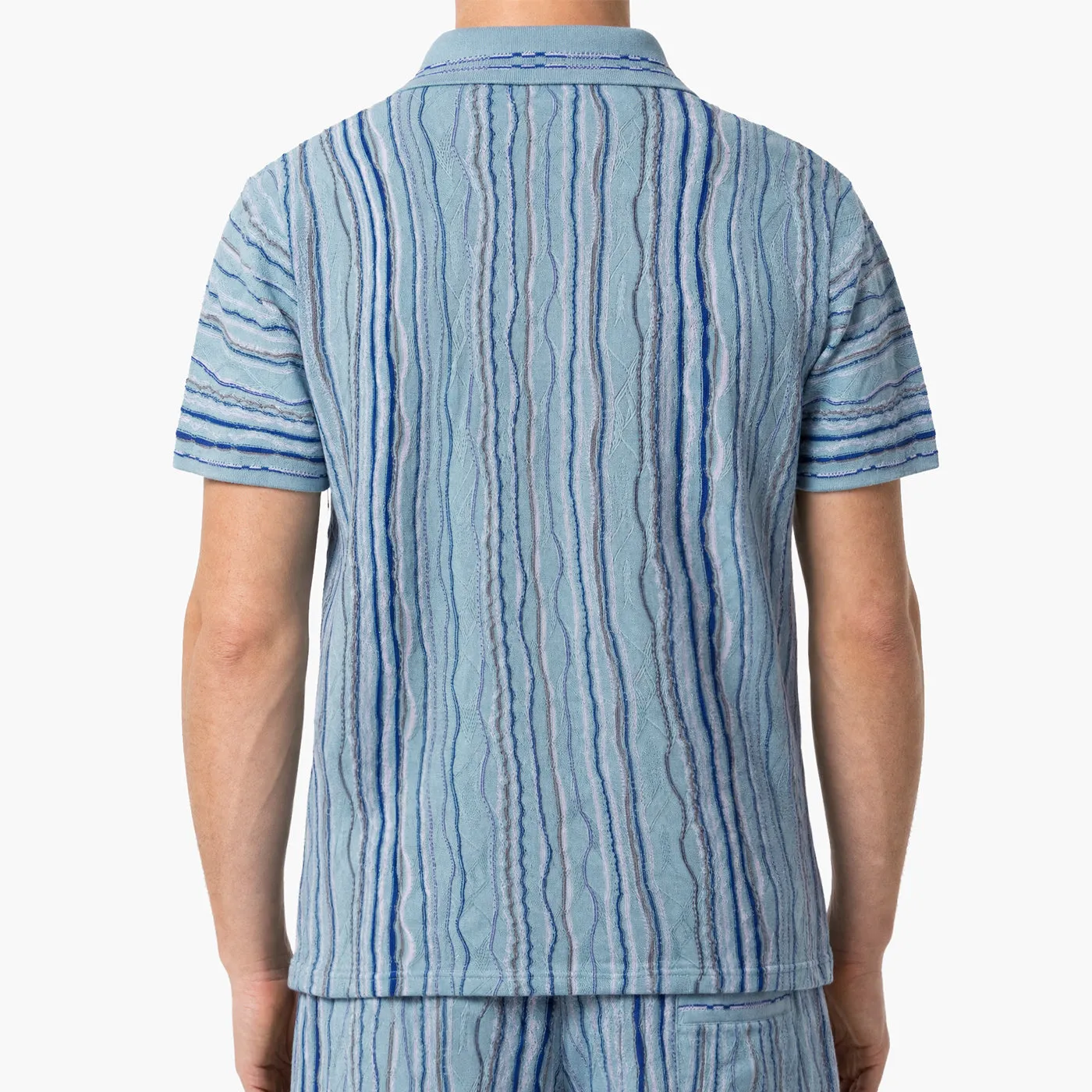 COOGI Lightweight Blue Base polo tricot albastru