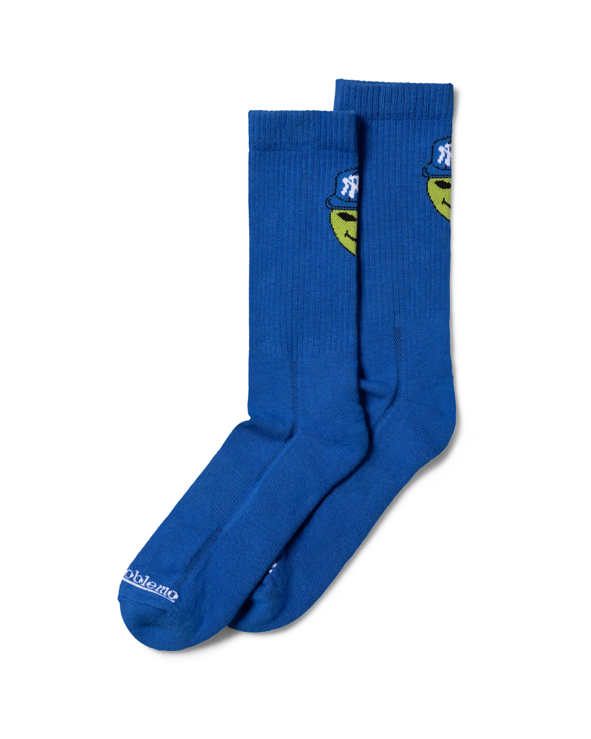 No Problemo Alien Dude Sock sosete albastre bumbac