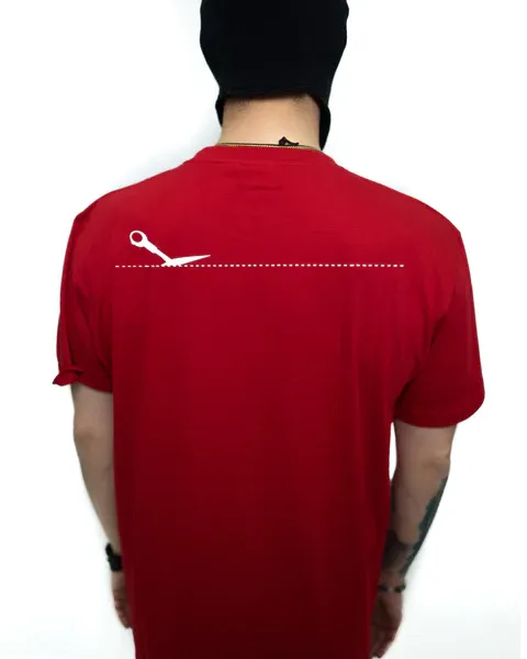CREATEDBY Designer tricou heavy broderie fluture