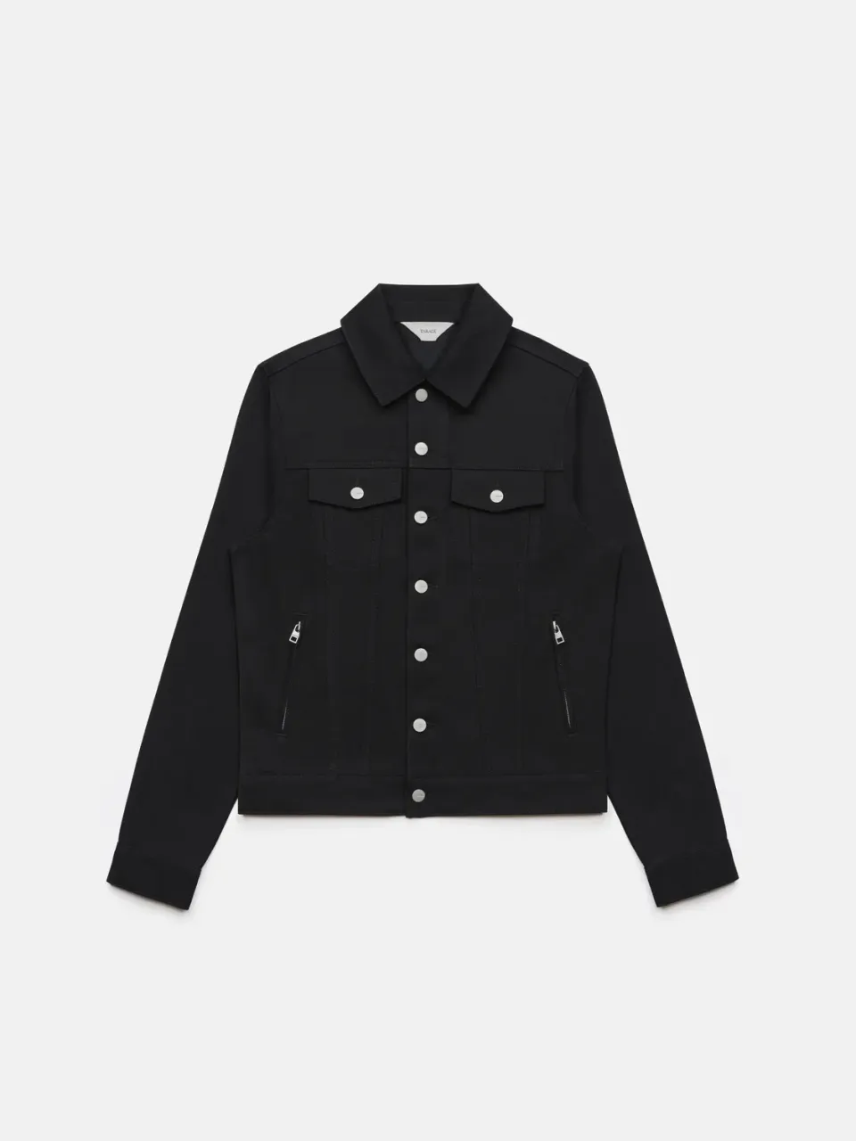 Enrage Denim geacă All Black denim brut 14 oz