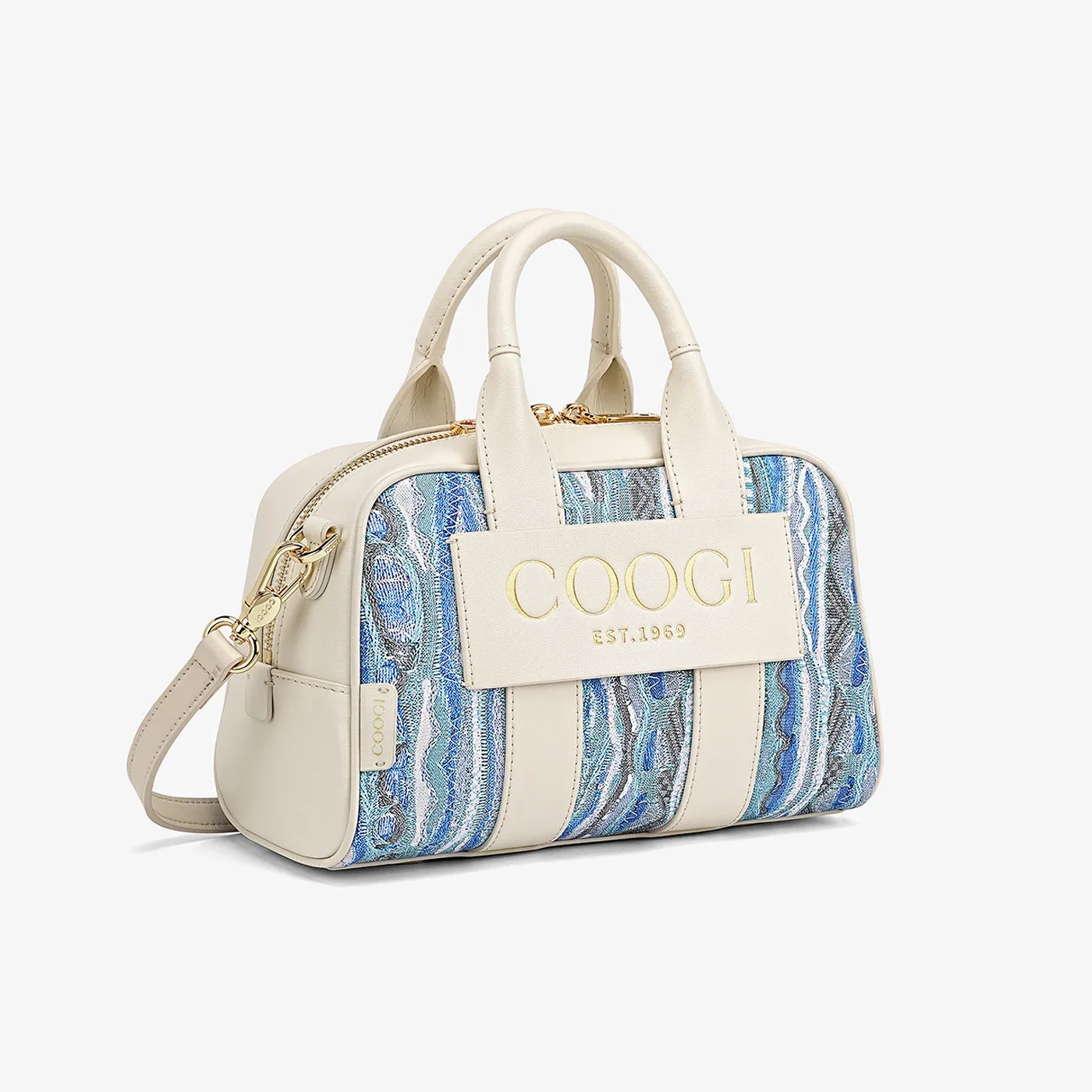 COOGI Siena geanta dama albastra piele sintetica