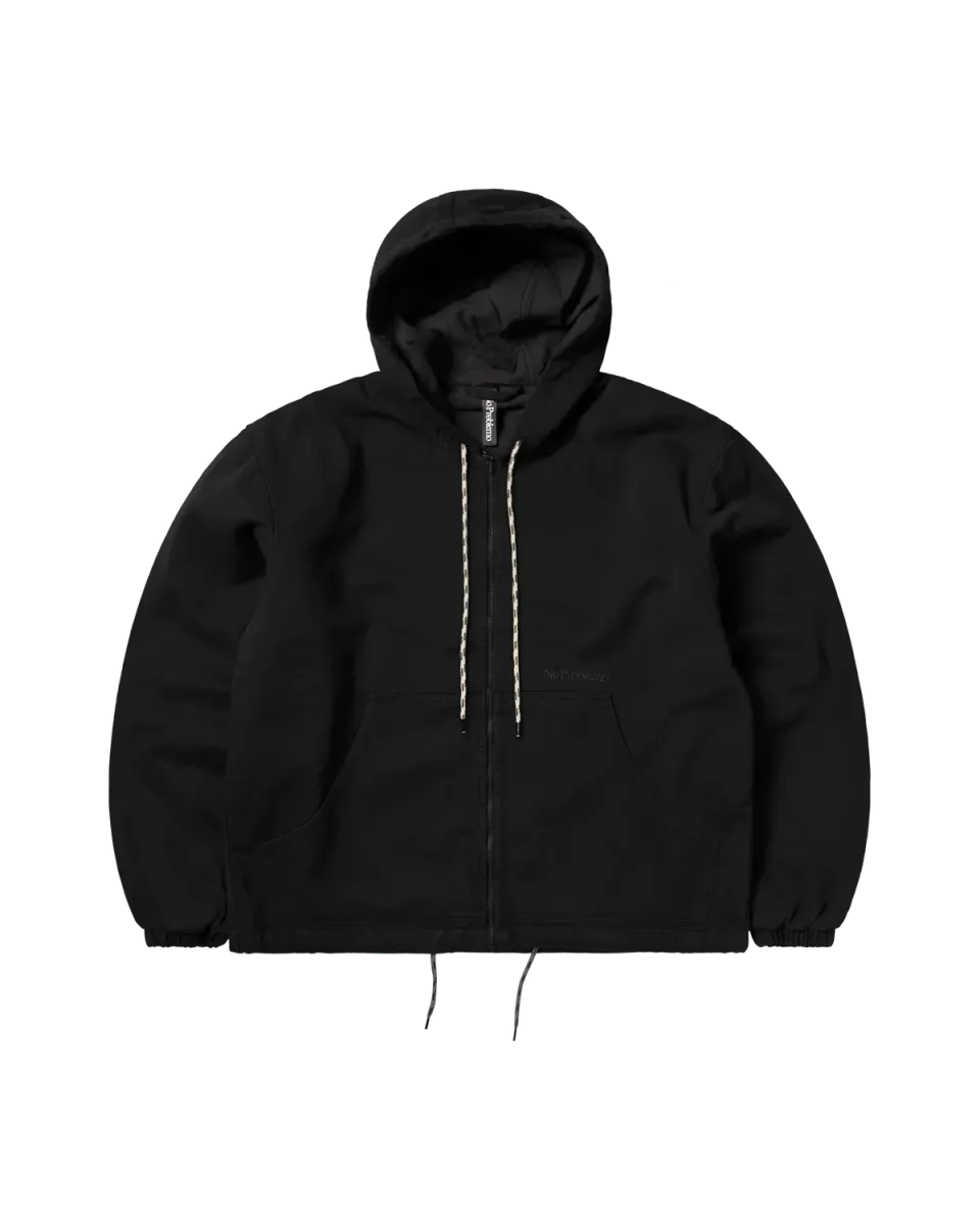 No Problemo Workwear Jacket geacă neagră ripstop bumbac