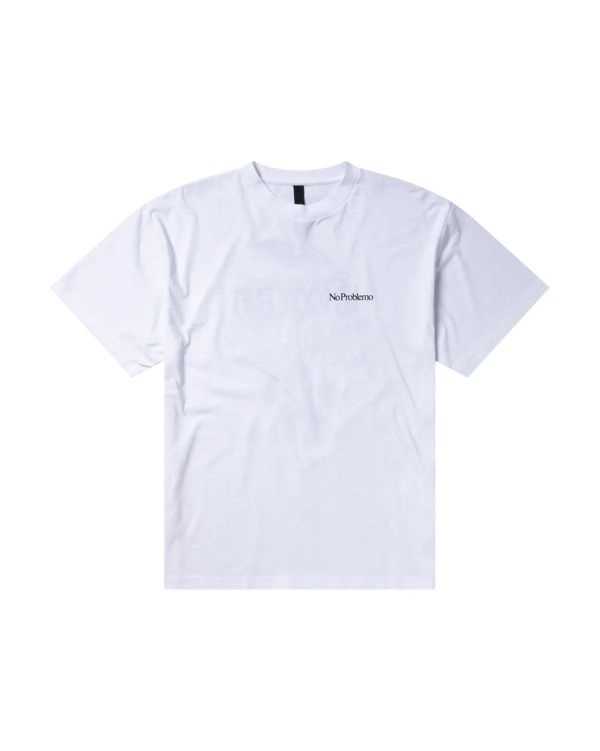 No Problemo Trip Advisor SS Tee tricou alb bumbac