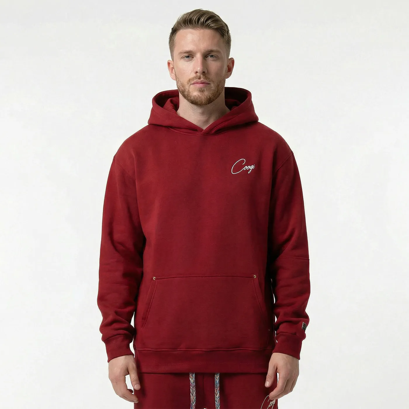 COOGI Script Crimson hanorac oversize fleece gros