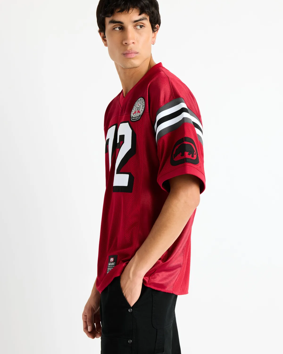 Ecko Red Lennox tricou jersey plasa numar 72