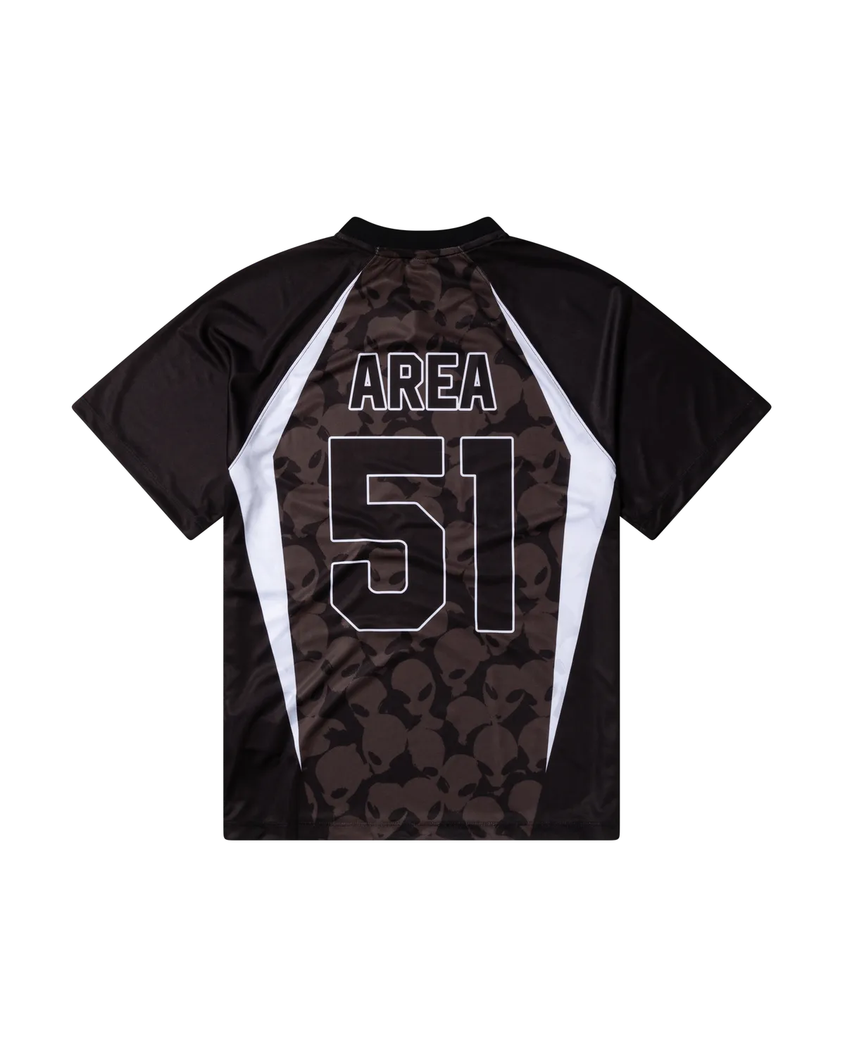 No Problemo Area 51 Football Shirt tricou negru poliester