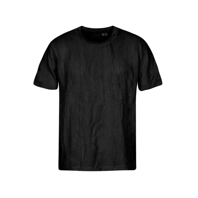 COOGI BlackOut tricou bărbați negru ușor bumbac