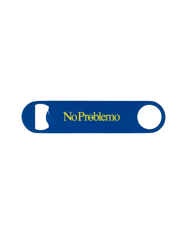 No Problemo Bottle Opener desfacator albastru inox