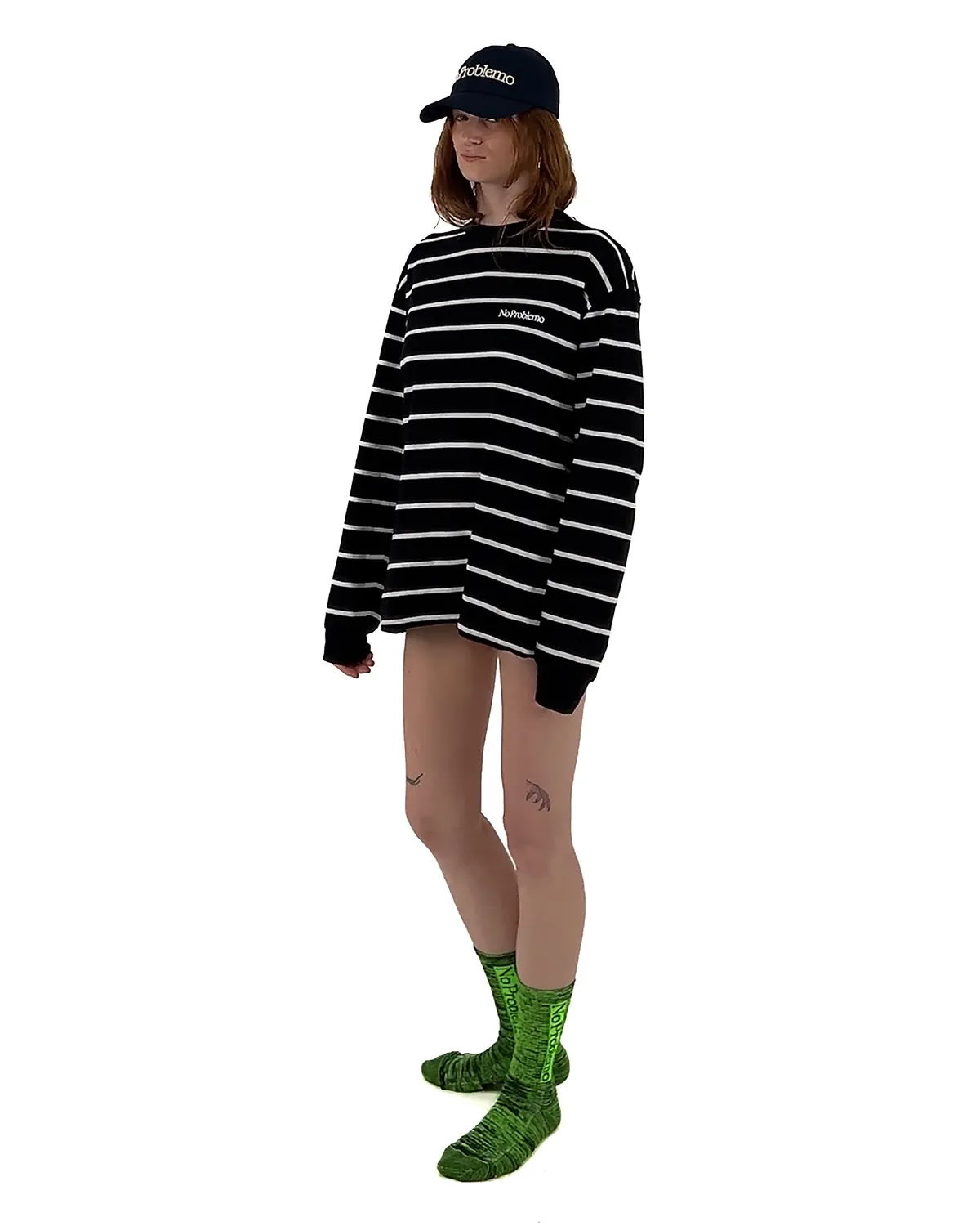 No Problemo Mini Problemo Striped tricou multicolor bumbac