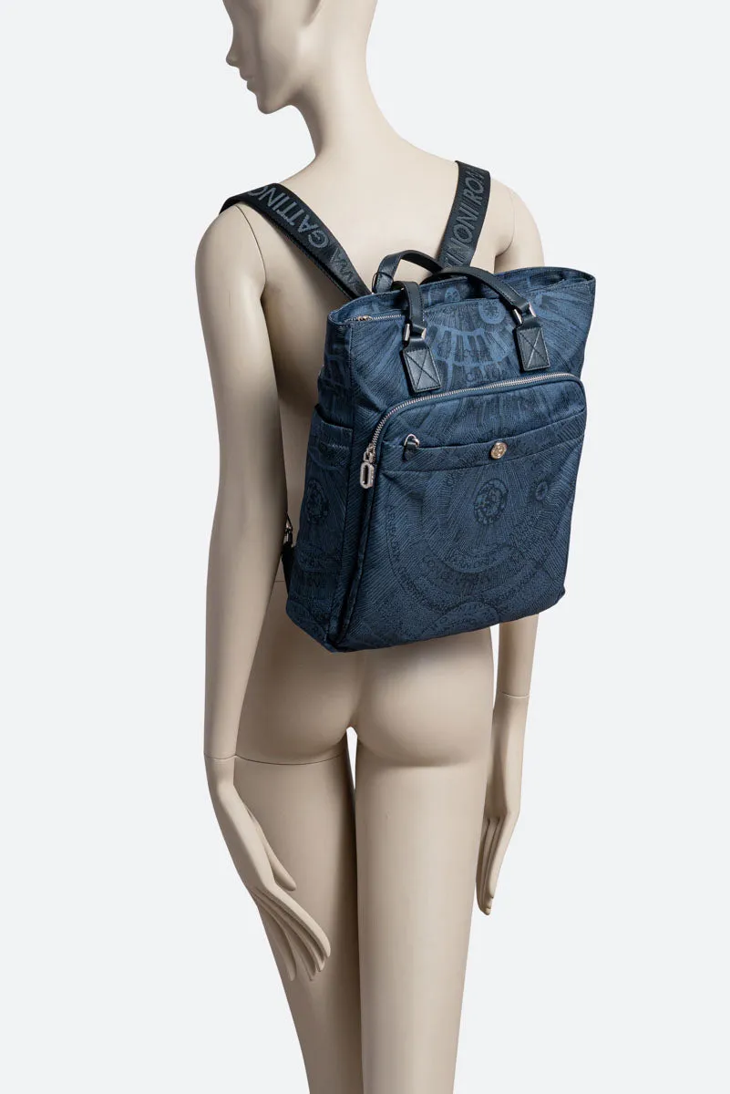 Gattinoni Maya Experience rucsac albastru nailon