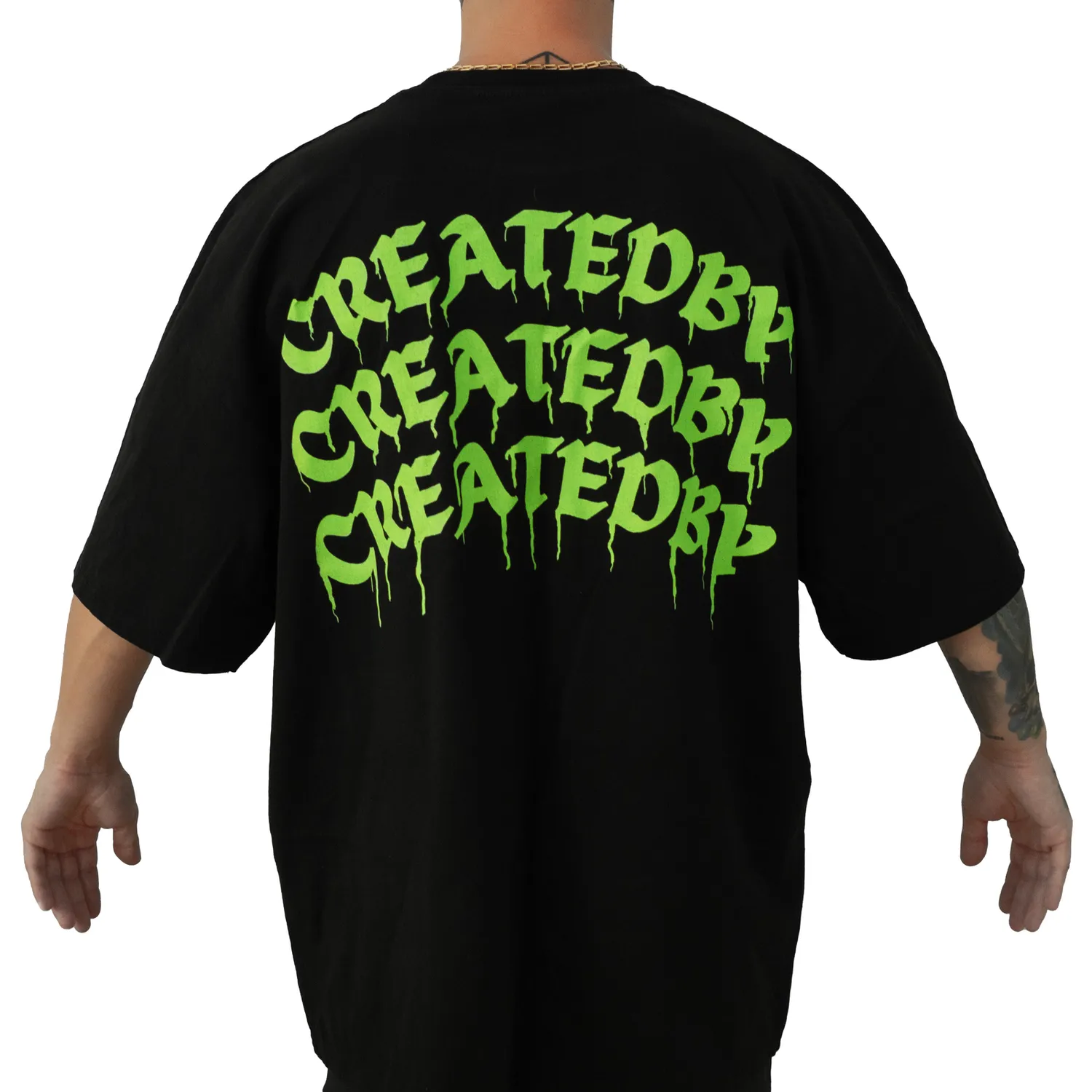 Createdby Splash Artist tricou cu imprimeu