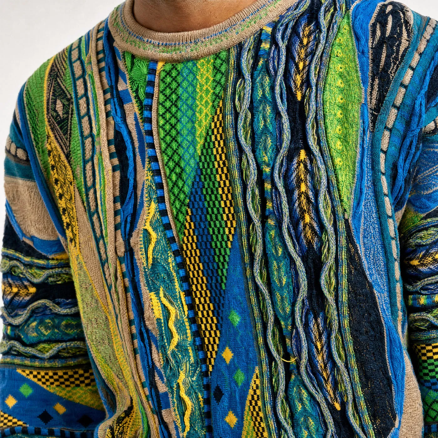 COOGI New York Crewneck pulover multicolor bumbac