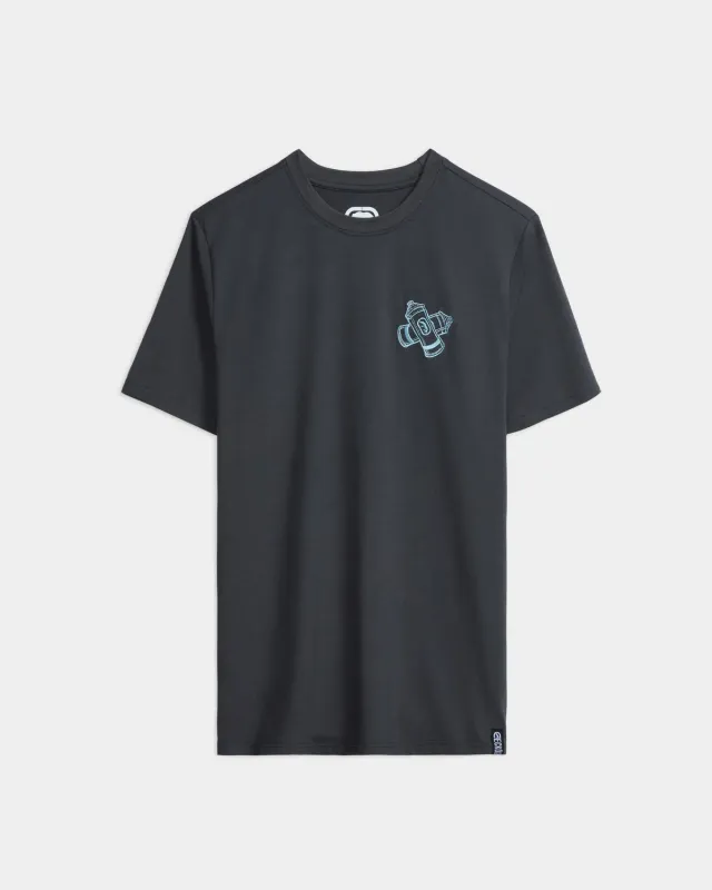 Ecko Red Spray Can tricou broderie fata-spate
