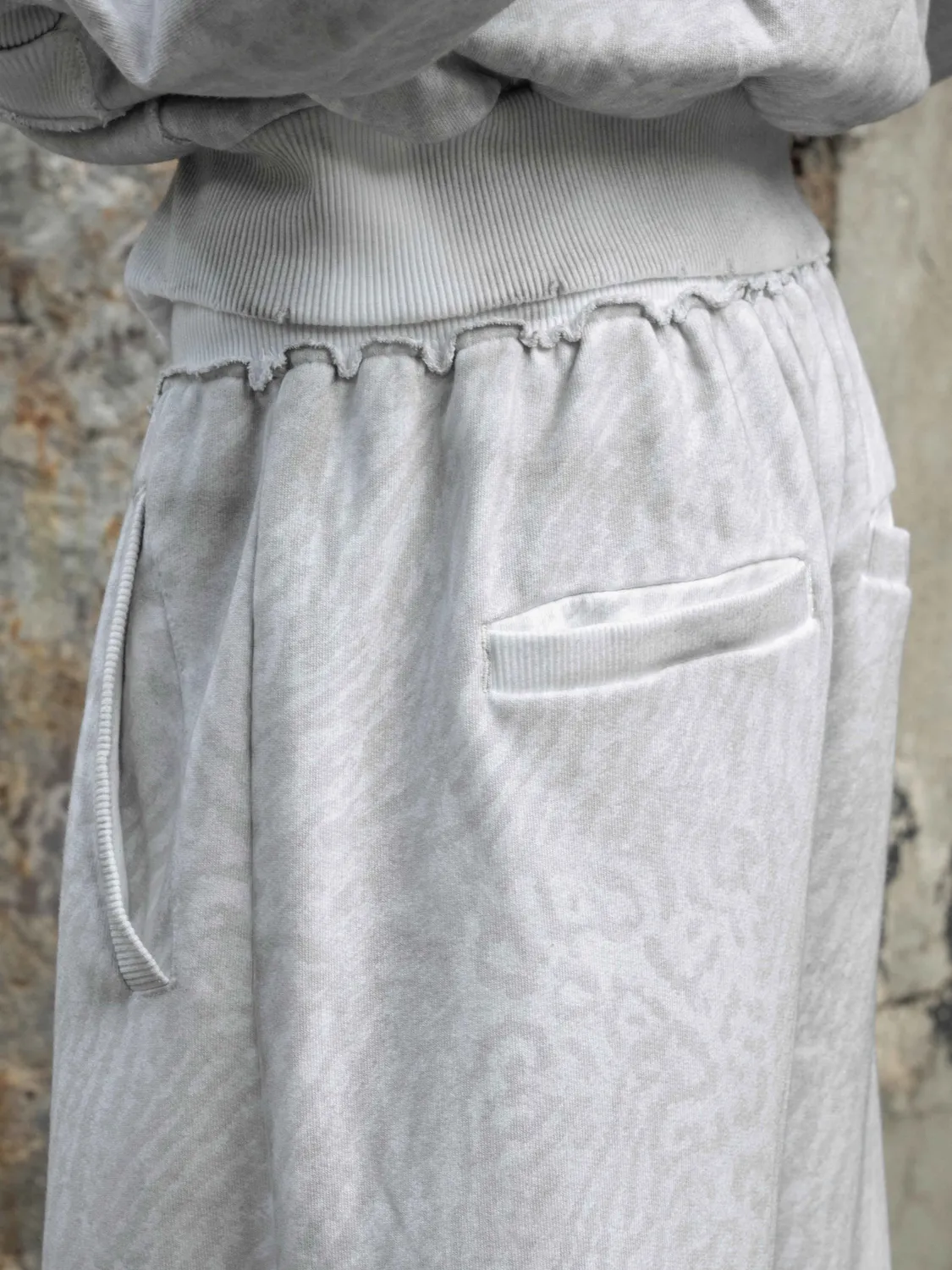 Enrage 2010 Sweatpants pantaloni albi leopard