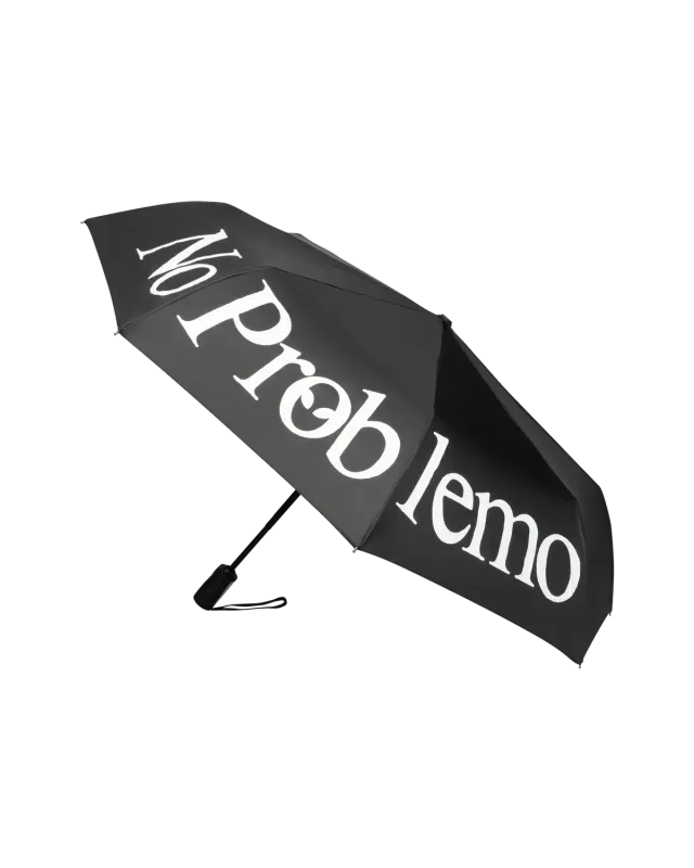 No Problemo Mini Umbrella umbrelă pliabilă neagră