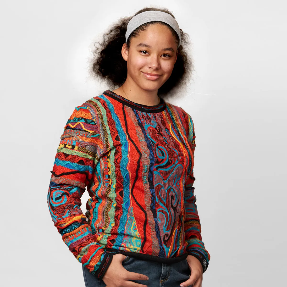 COOGI Sunset pulover copii multicolor bumbac mercerizat