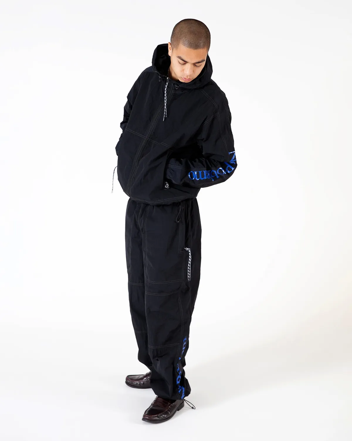 No Problemo Contrast NP30700.05 pantaloni sport negri