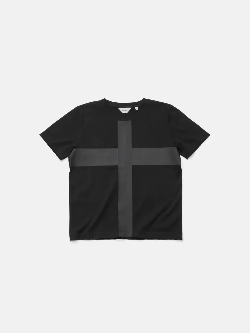 Enrage Round Neck Tee tricou negru bumbac