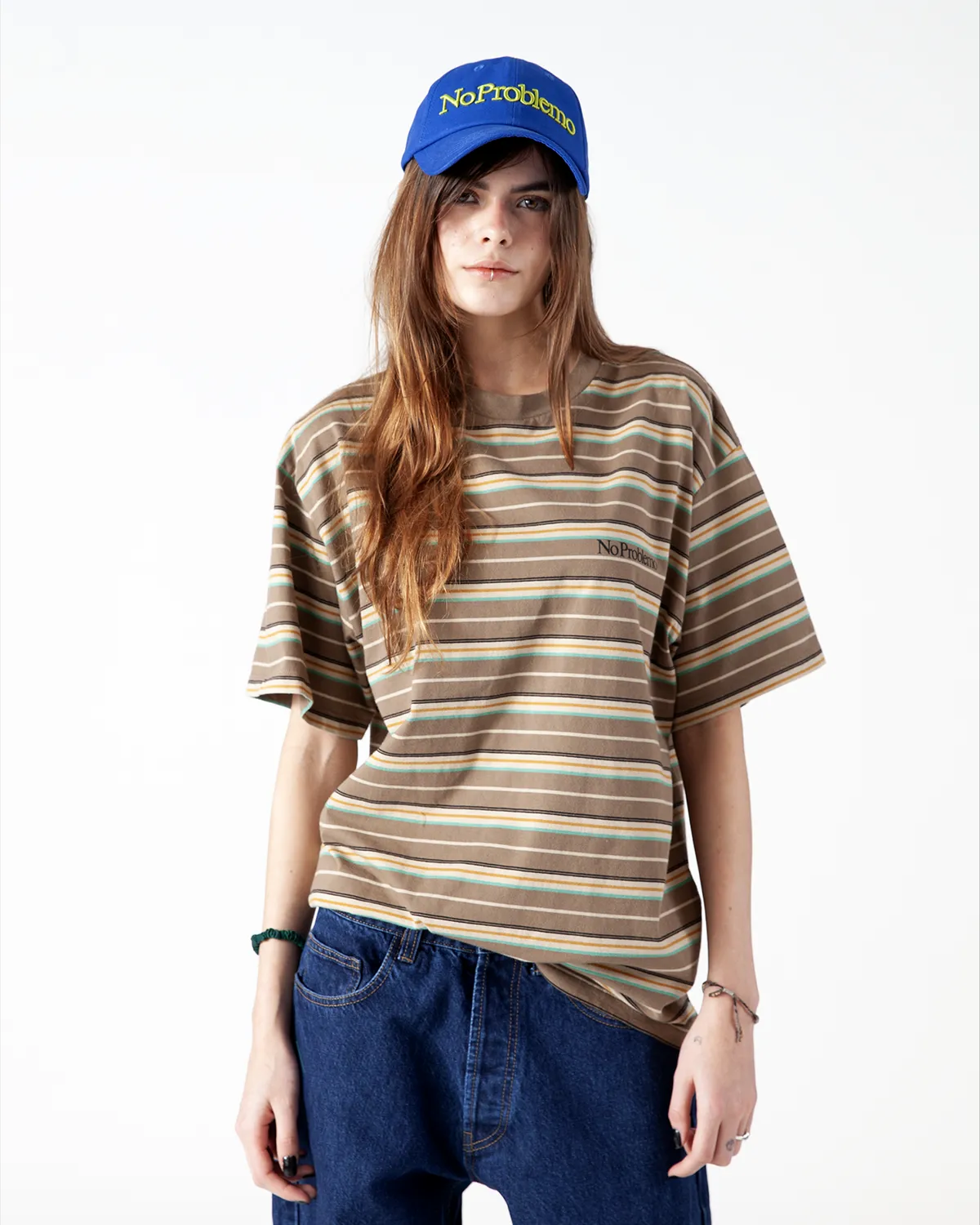 No Problemo Mini Problemo tricou Brown dungi