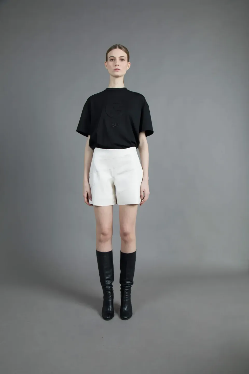 Gattinoni Shorts Ecopelle pantaloni scurti piele ecologica