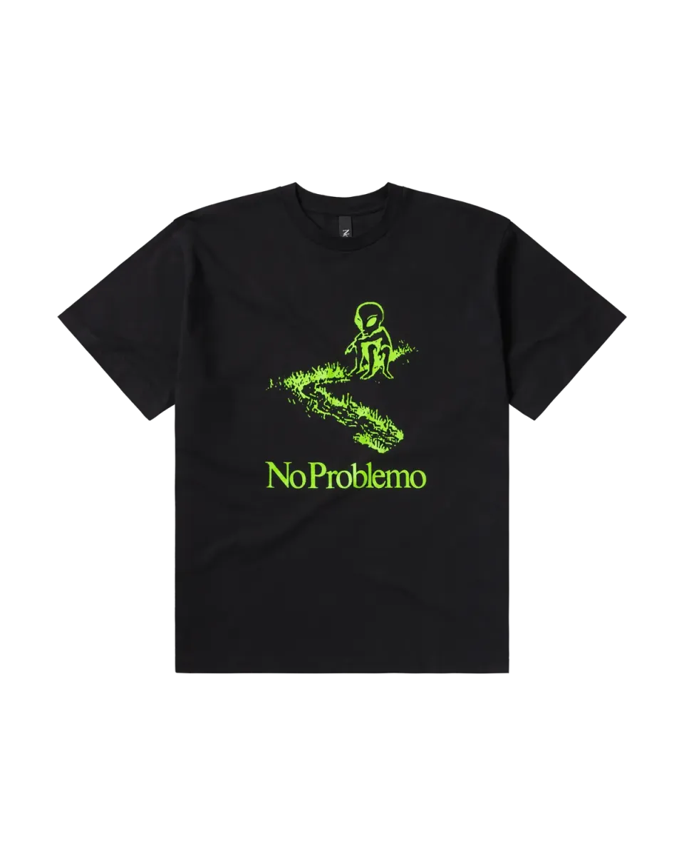 No Problemo Toboggan tricou negru bumbac