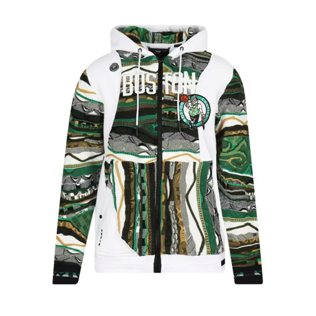 COOGI X NBA Boston Celtics hanorac verde fermoar