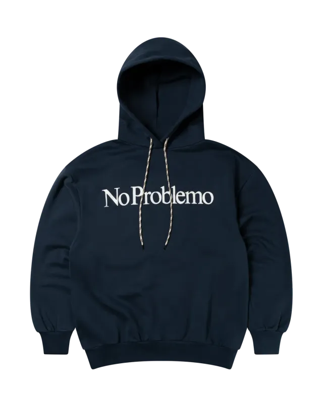No Problemo Hoodie hanorac bleumarin bumbac