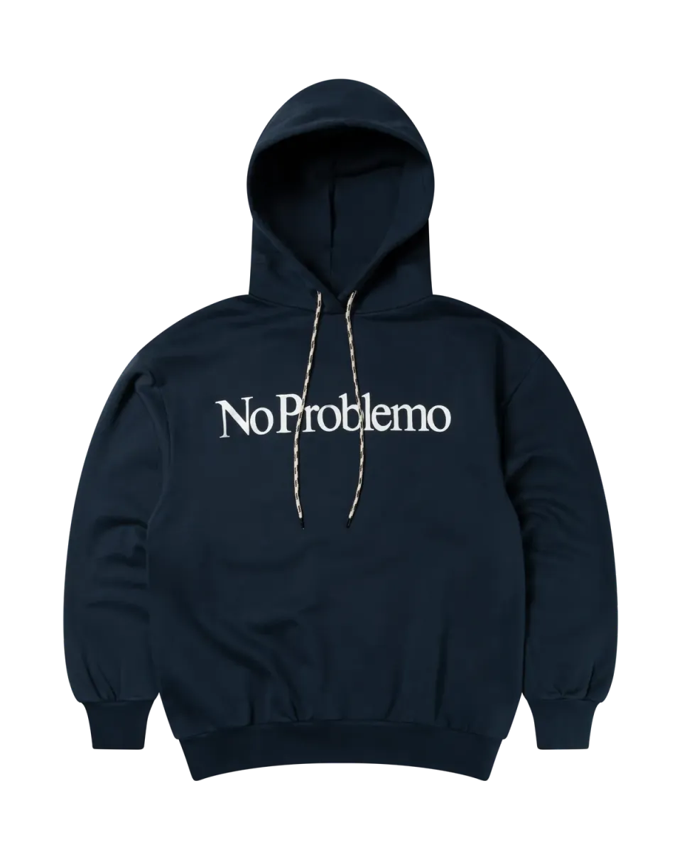 No Problemo Hoodie hanorac bleumarin bumbac