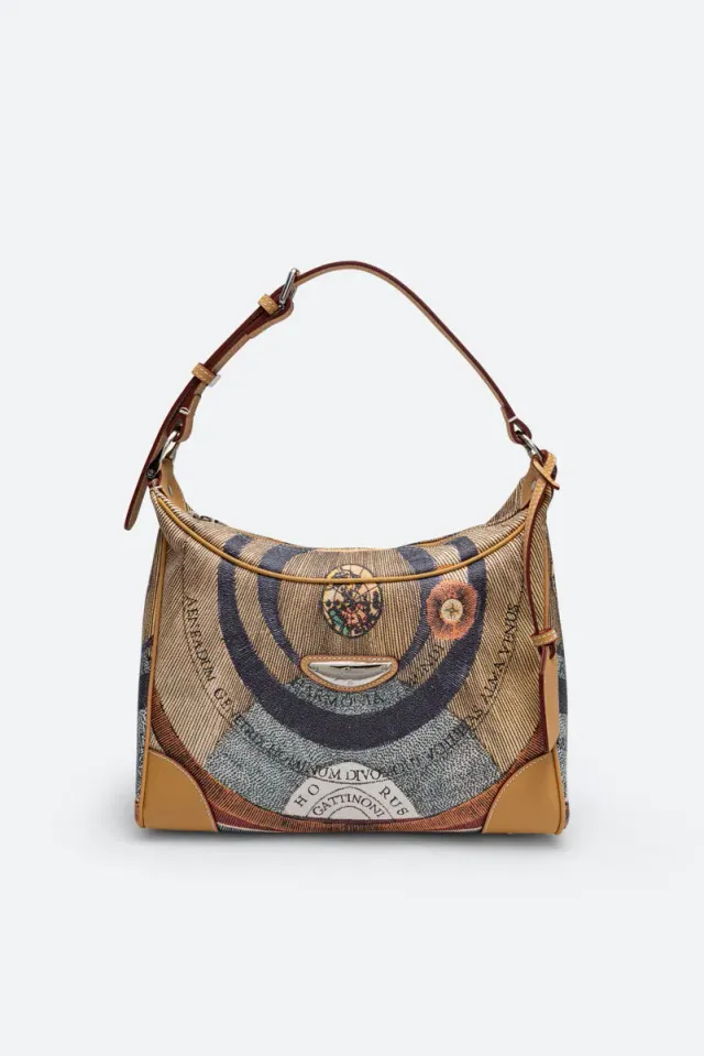 Gattinoni Planetarium Bette geanta umar vacchetta 31cm zip