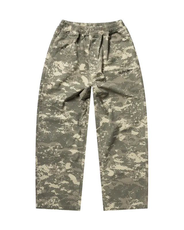 No Problemo Forest Ripstop pantaloni Sand camuflaj