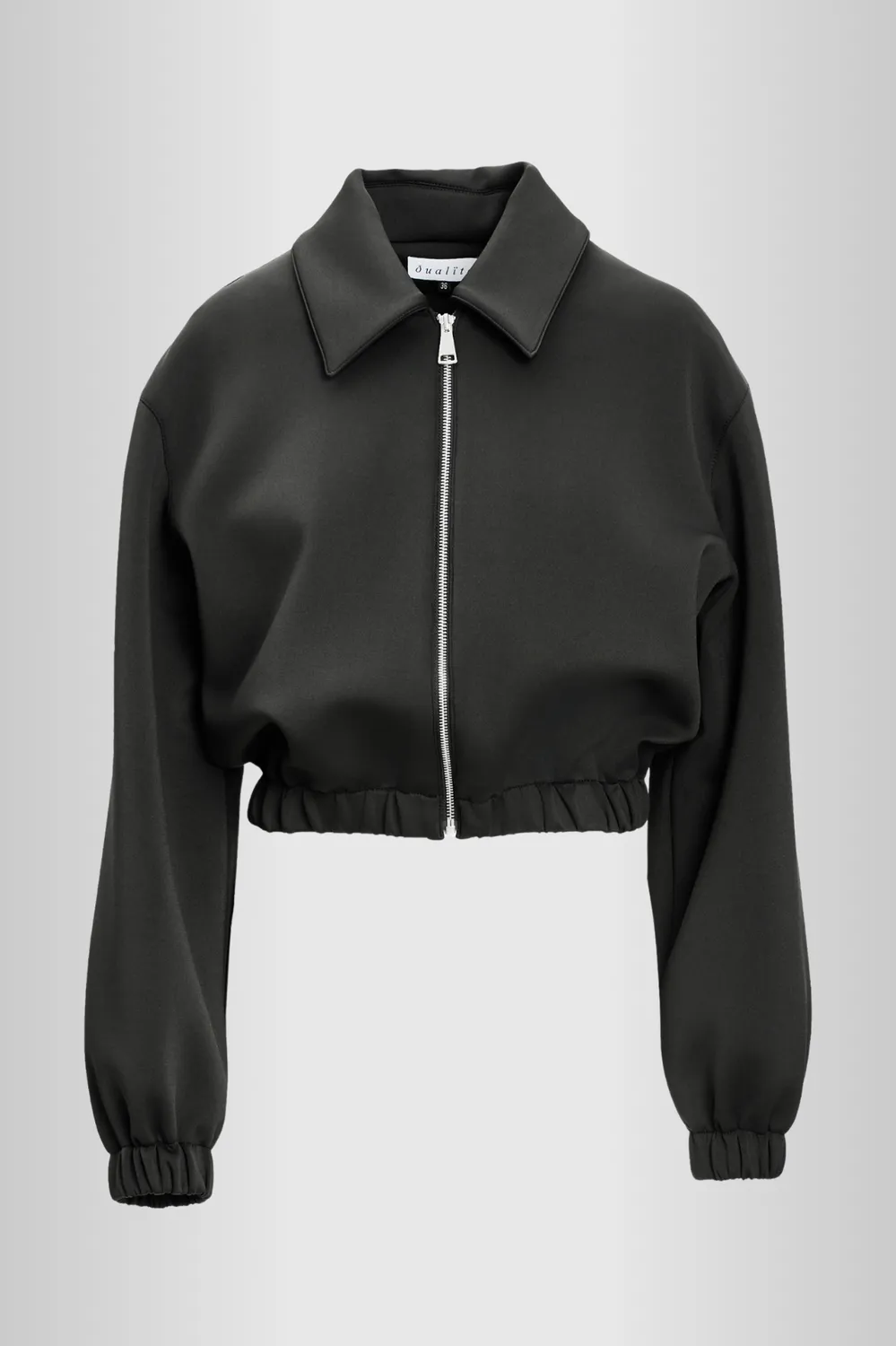 Dualitae Patrizia geaca bomber neopren neagra