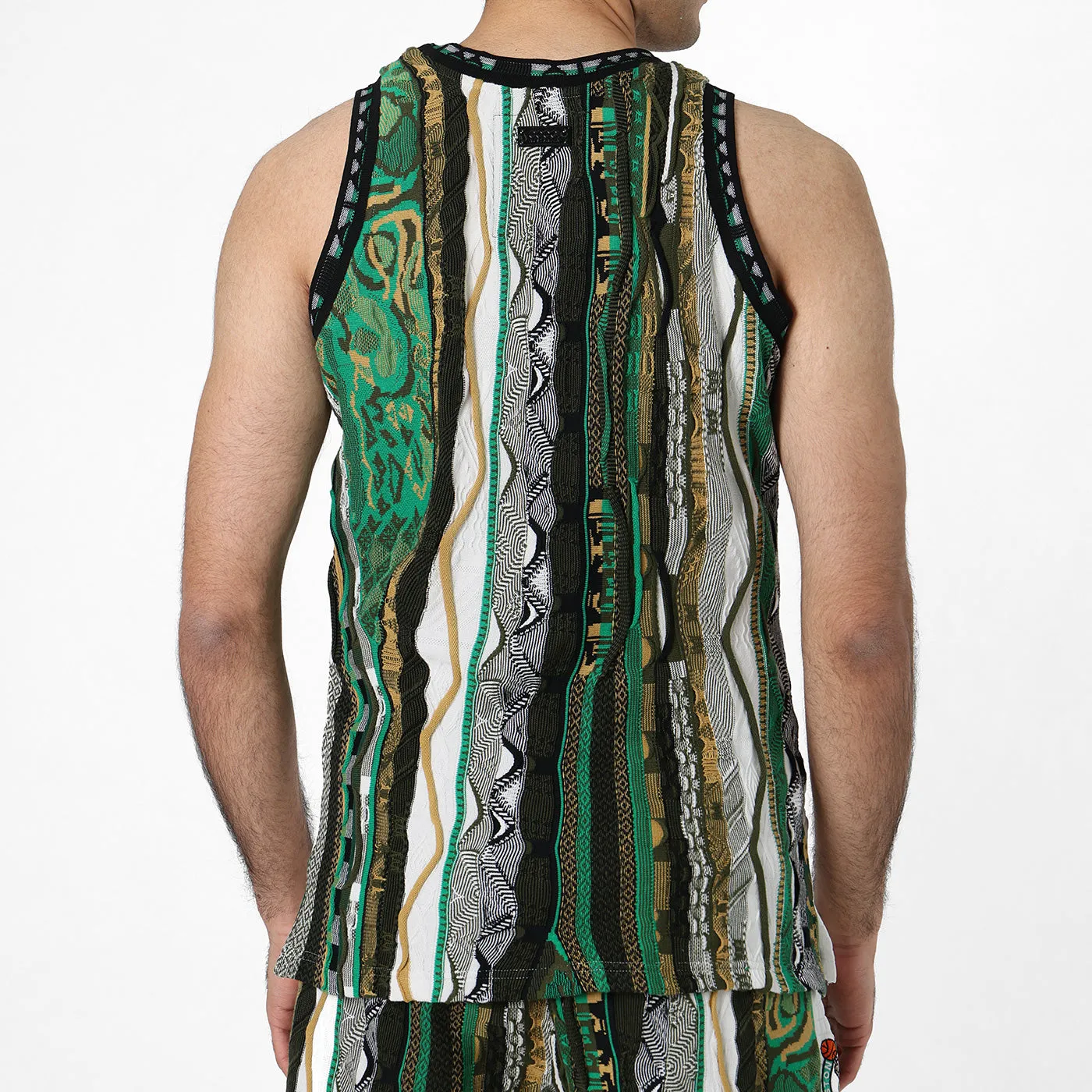 COOGI X NBA Boston Celtics vesta tricotata verde multi