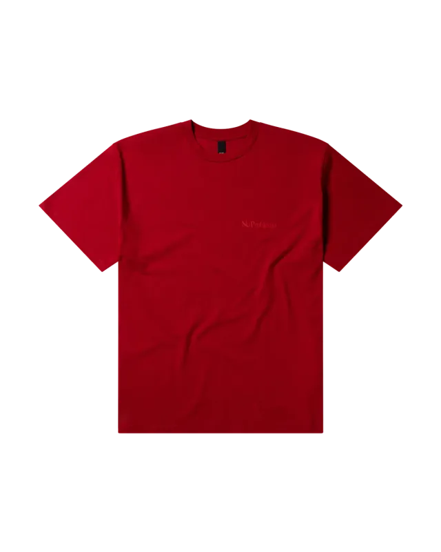 No Problemo Mini Problemo tricou rosu bumbac