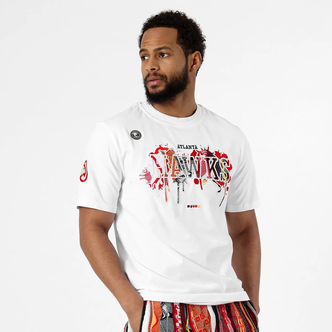 COOGI NBA X Protege Atlanta Hawks tricou bumbac brodat