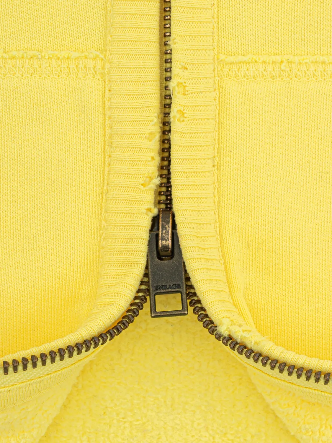 Enrage 2010 Zip Hoodie hanorac galben bumbac