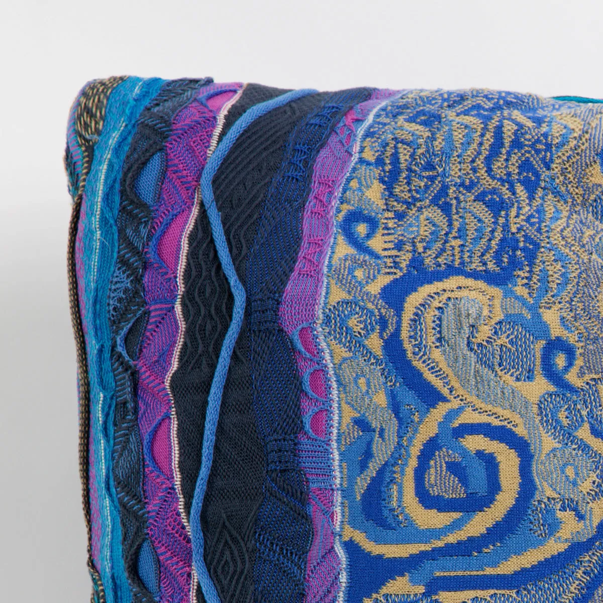 COOGI Classic Blue perna decorativa 45x45 bumbac