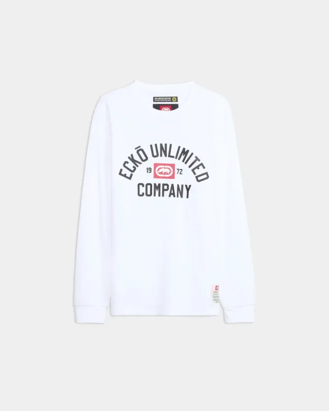 Ecko Red Classic Arch bluza maneca lunga bumbac