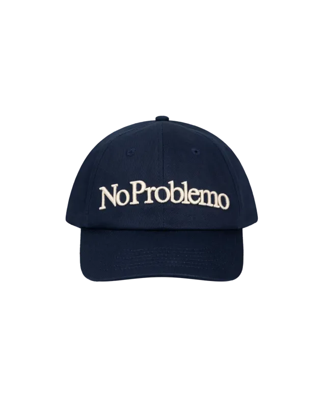 No Problemo Cap sapca bleumarin bumbac 6 panel
