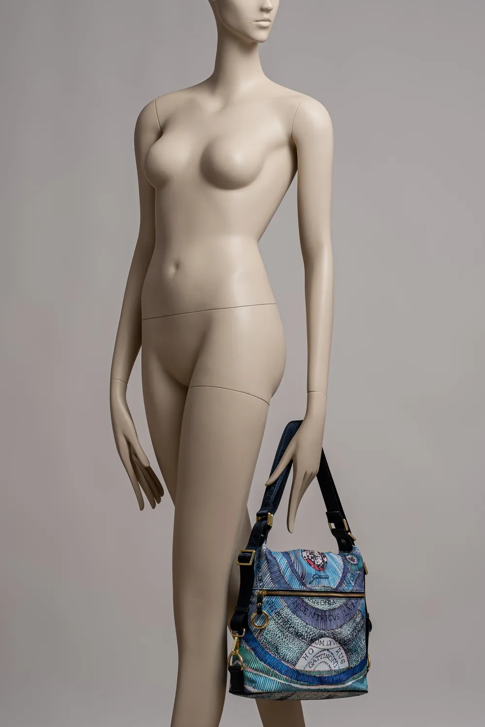 Gattinoni Planetarium Maya rucsac Aquamarine nailon