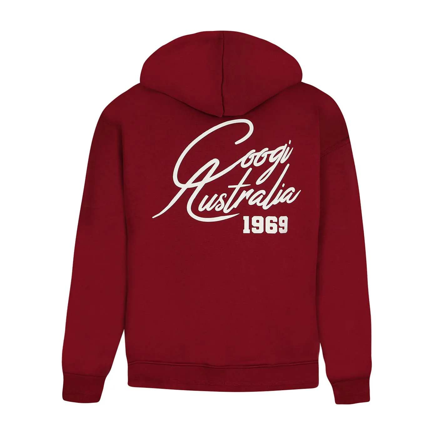 COOGI Script Crimson hanorac oversize fleece gros