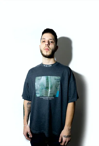 Createdby Washed Black tricou negru spălat oversize Pima