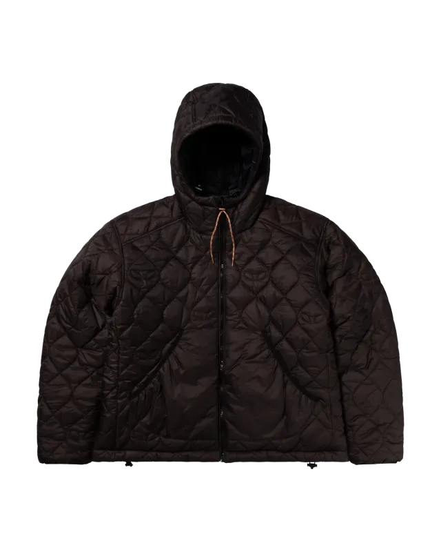 No Problemo Reversible Alien-O Puffer geaca negru
