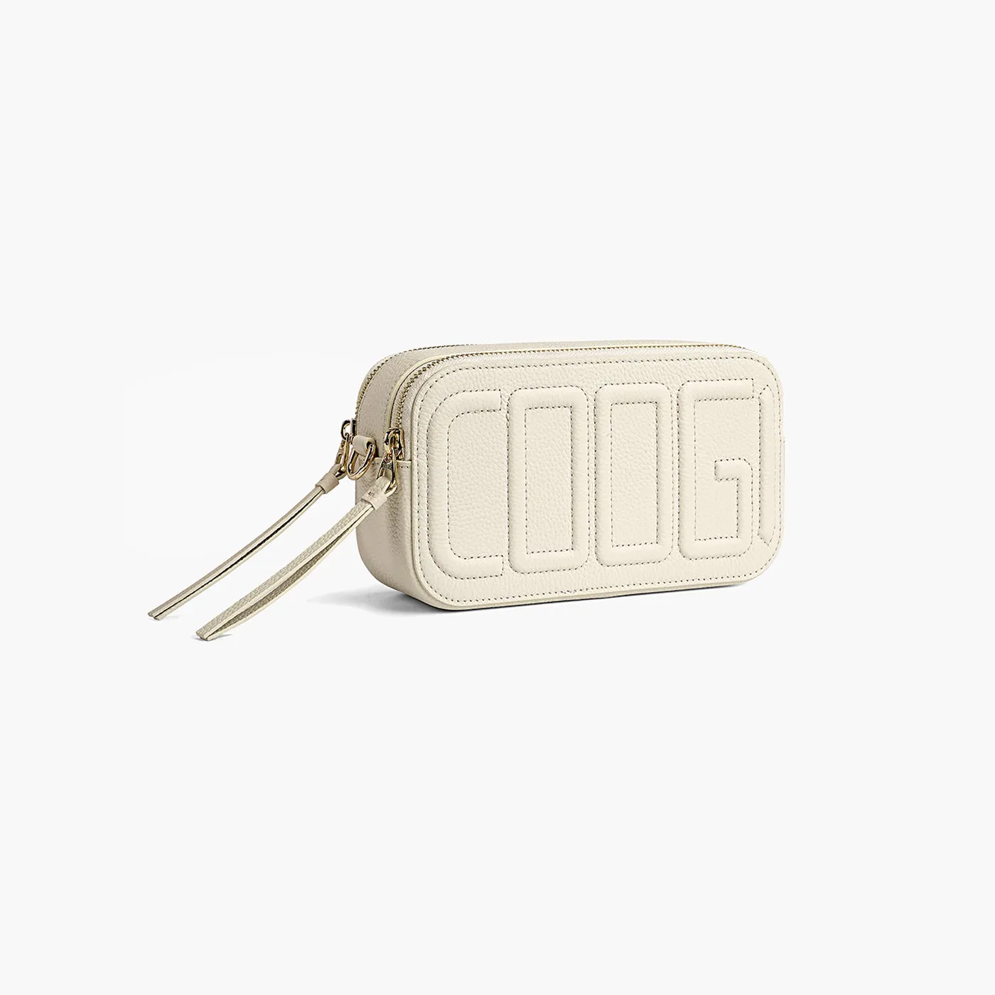 COOGI Dover Camera Bag geanta crem piele
