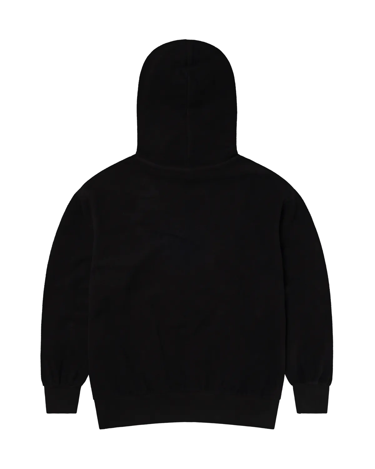 No Problemo Reverse Fleece Hoodie hanorac negru bumbac