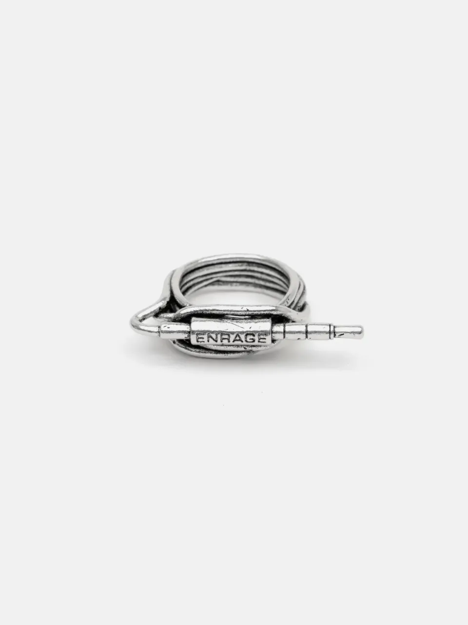 Enrage Audio Ring inel argintiu cablu