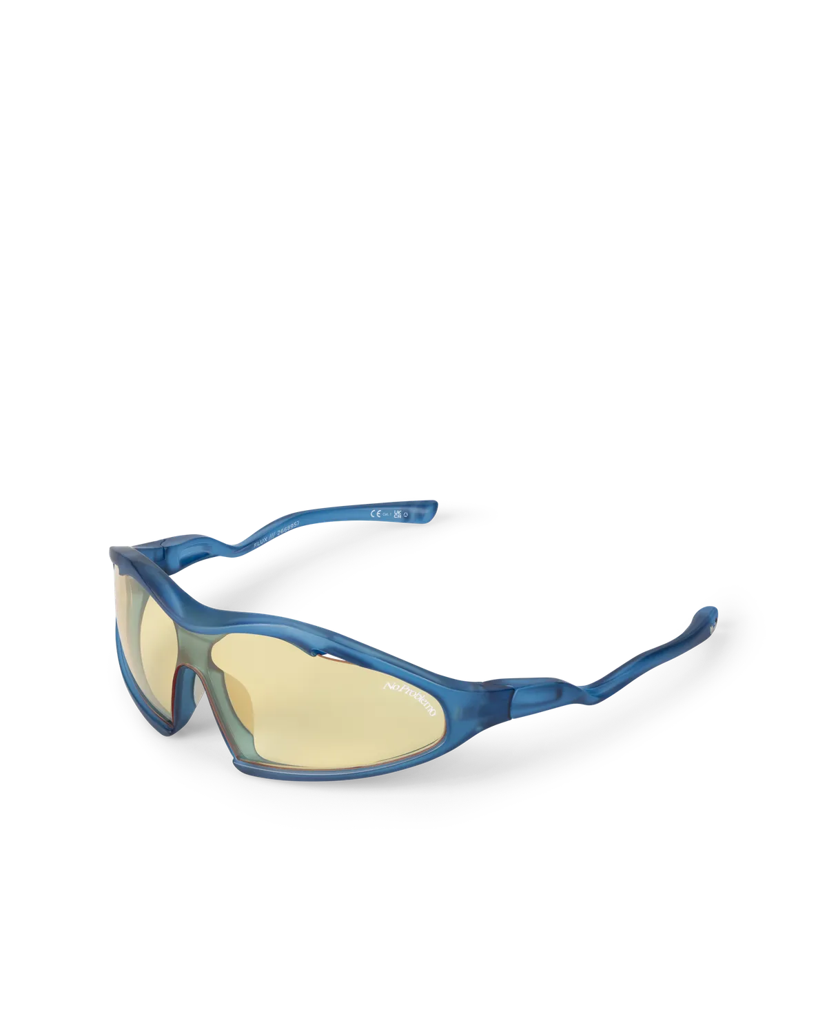 No Problemo x Le Specs Flux ochelari soare albaștri