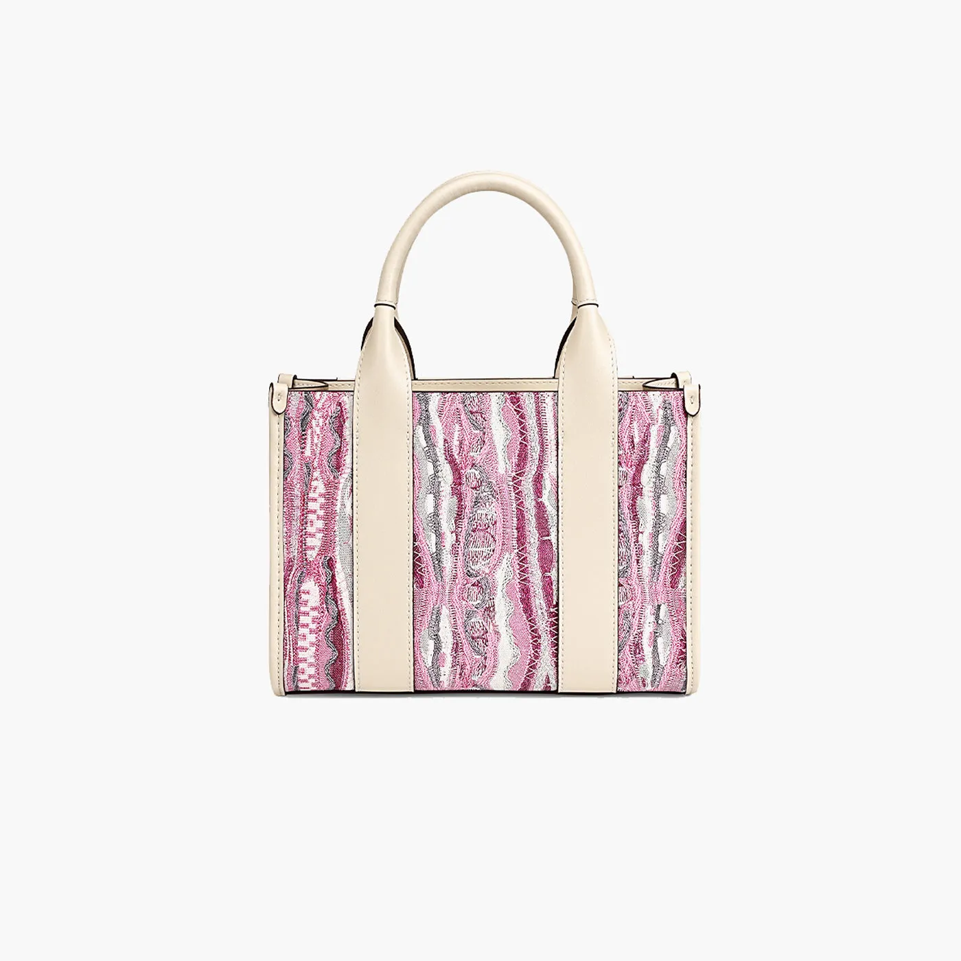 COOGI Hamptons geantă mini fuchsia piele imprimată