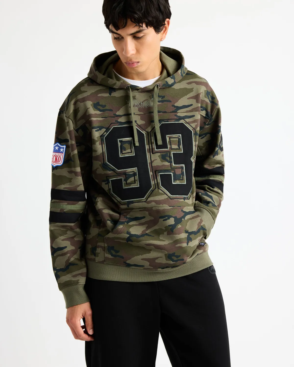 Ecko Red Blitz hanorac camo bumbac cu buzunar