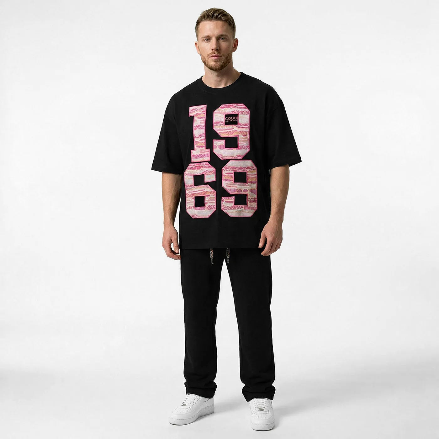 COOGI 1969 tricou oversized din bumbac greu