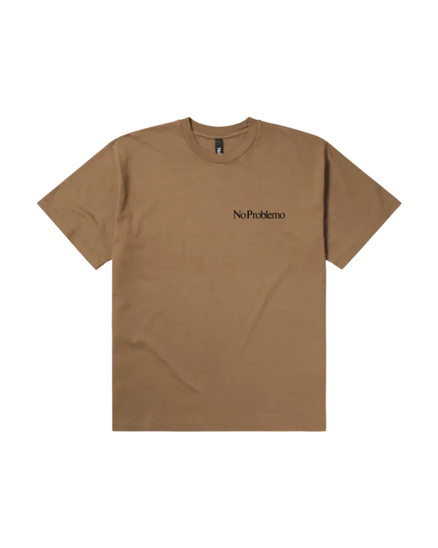 No Problemo Mini Problemo SS Tee tricou kaki bumbac